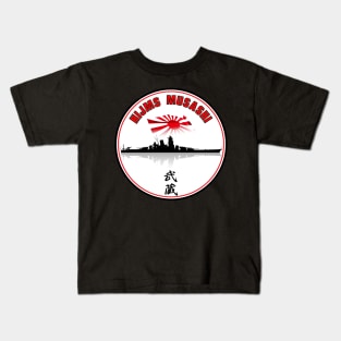 Battleship Musashi Kids T-Shirt